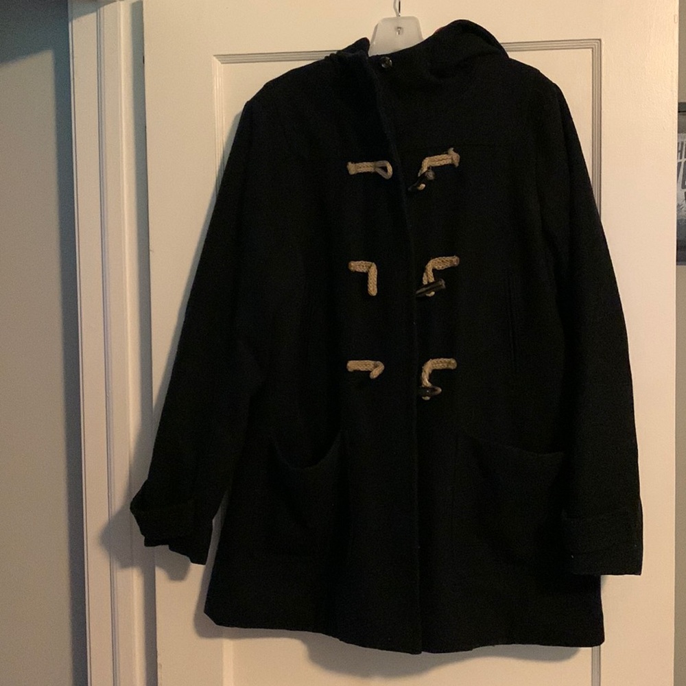 American Eagle toggle wool coat